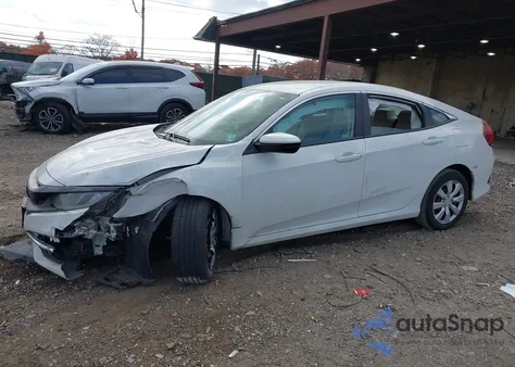 2019 Honda Civic Lx z USA, uszkodzony, nr VIN 2HGFC2F60KH546516